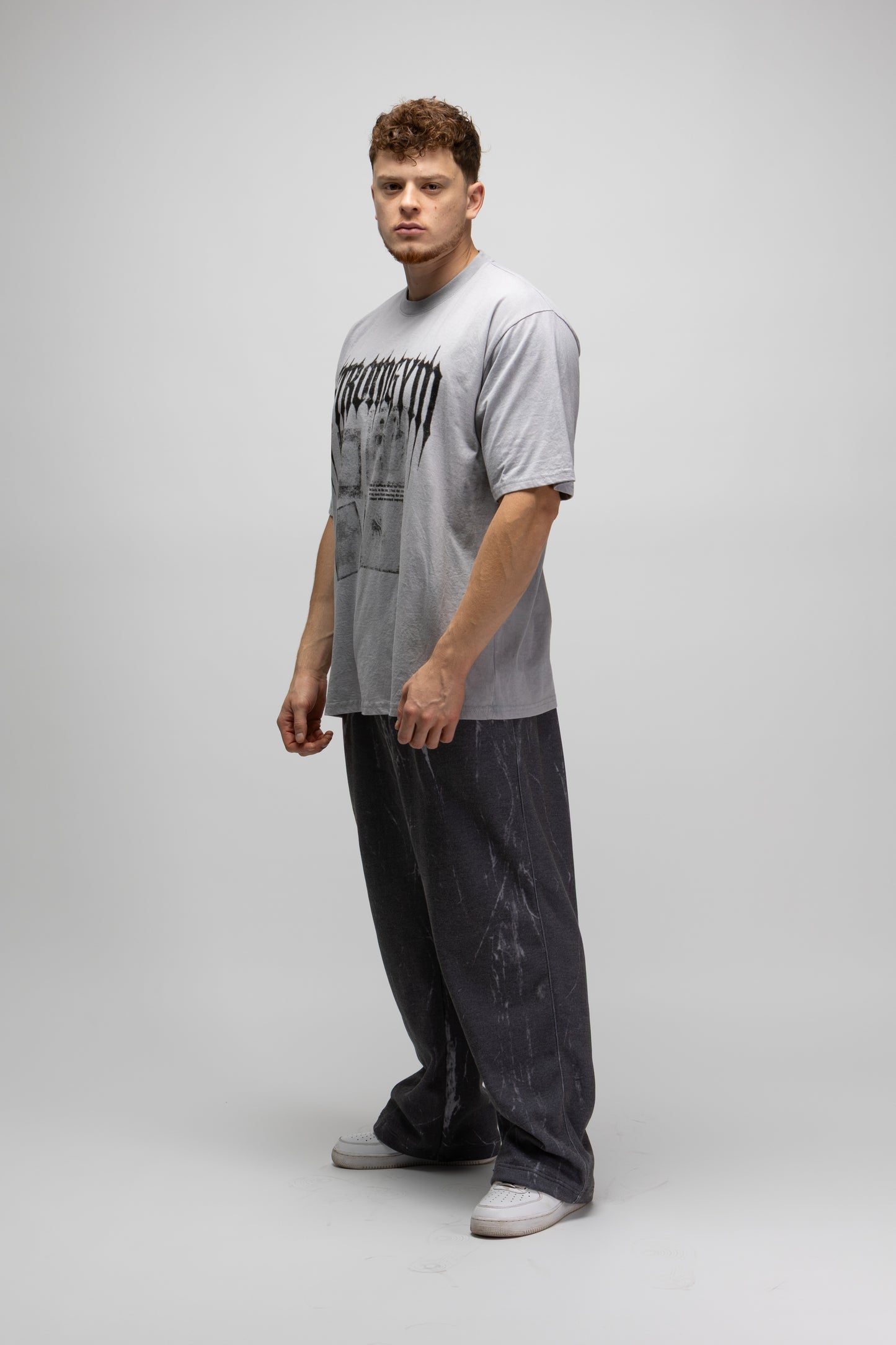 Signal Light Grey Oversize Tee