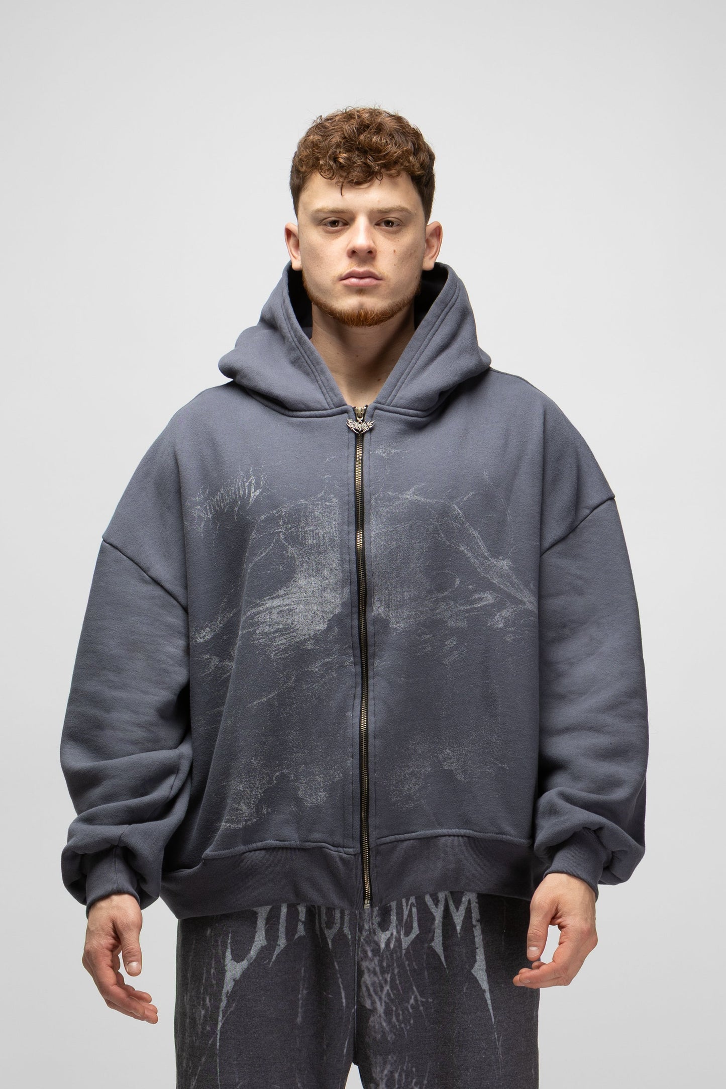 Invincible Graphite Zip Up
