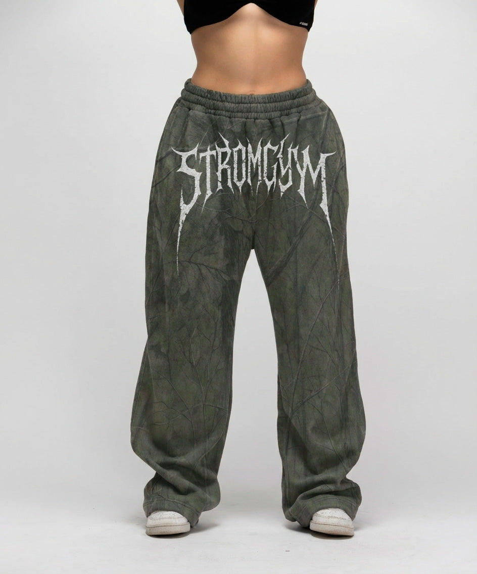 Nightfall Green Baggie Pant
