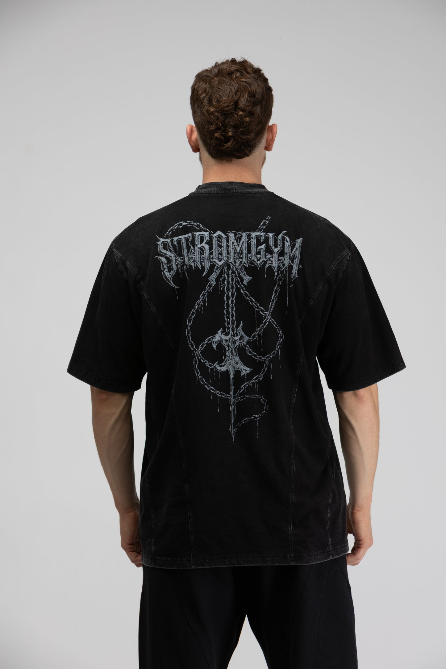 Bound oversize black