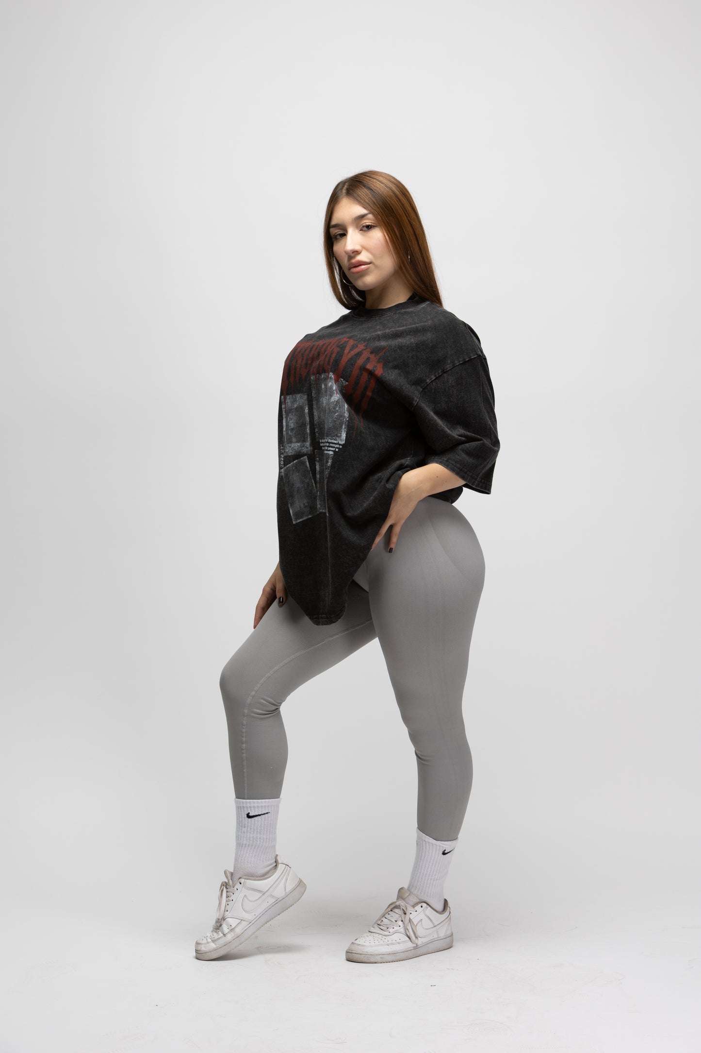 Signal Black Oversize Tee