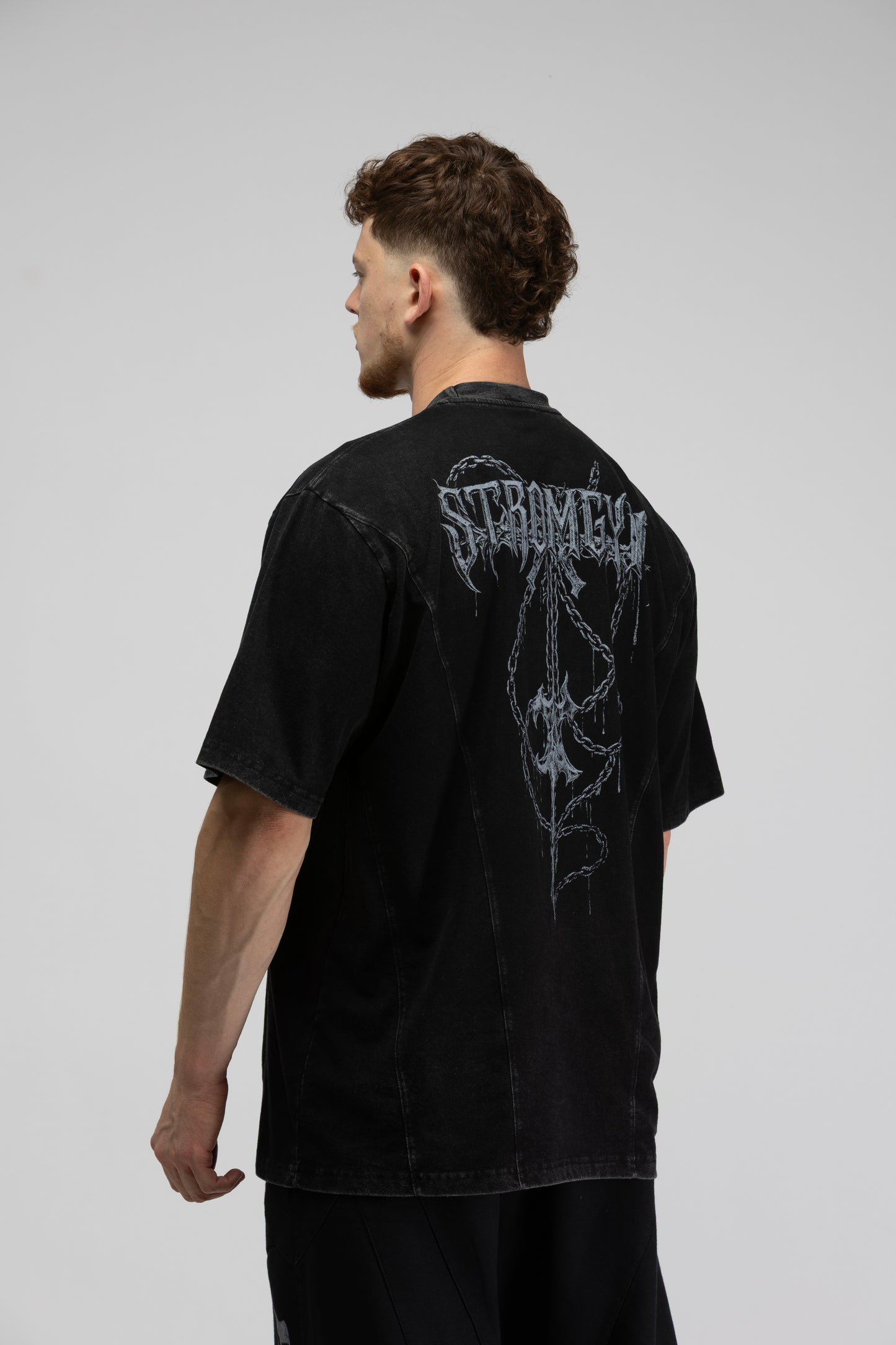 Bound oversize black