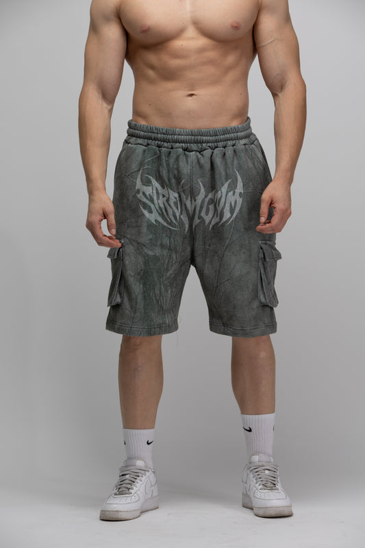 Cargo Green Camo Short