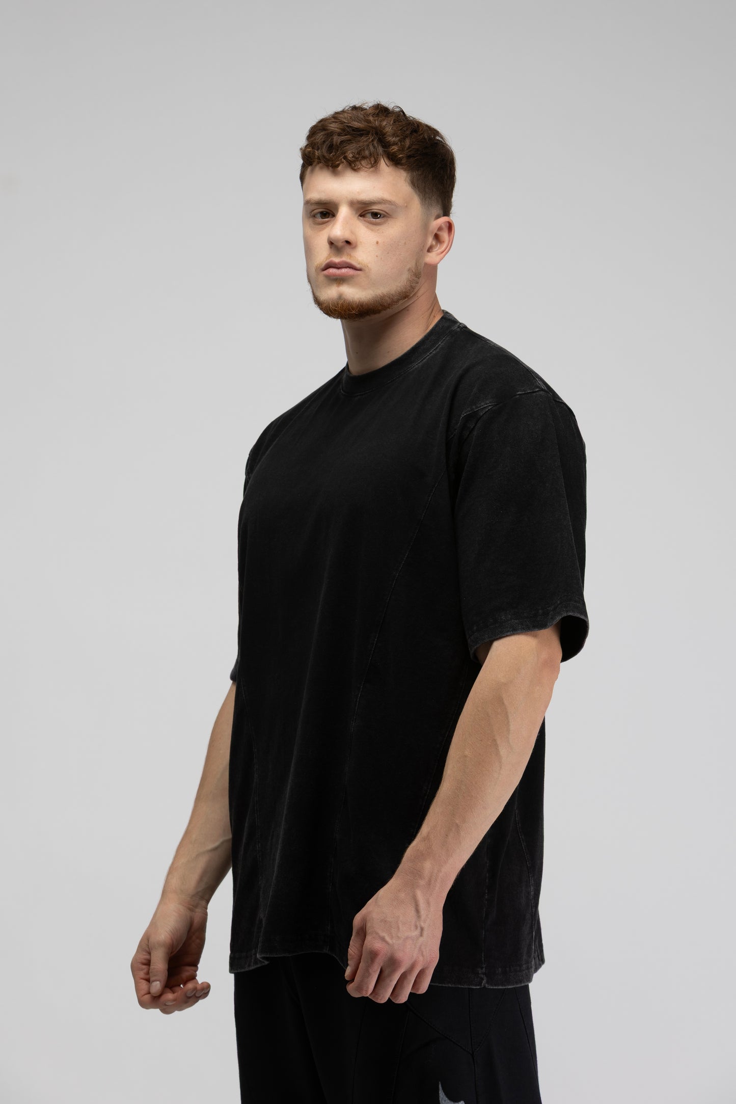 Bound oversize black