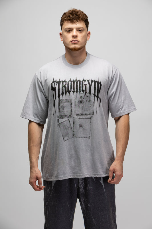 Signal Light Grey Oversize Tee