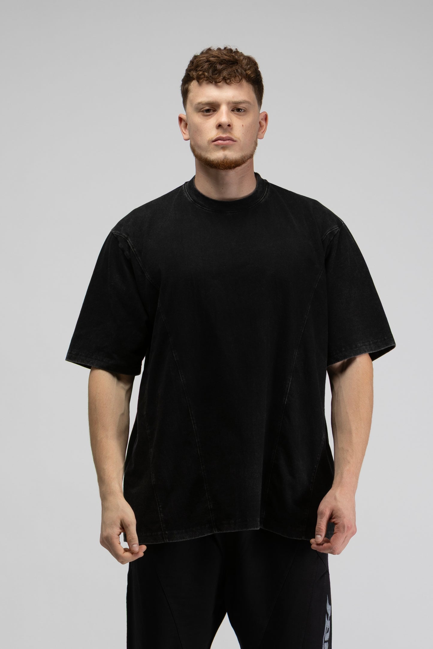 Bound oversize black