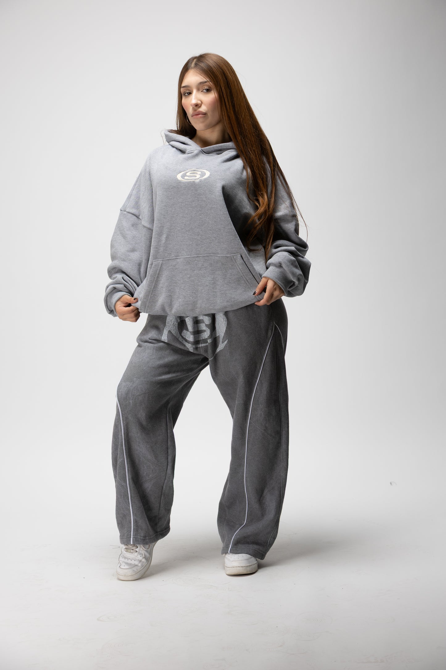 Grey Icon Hoodie