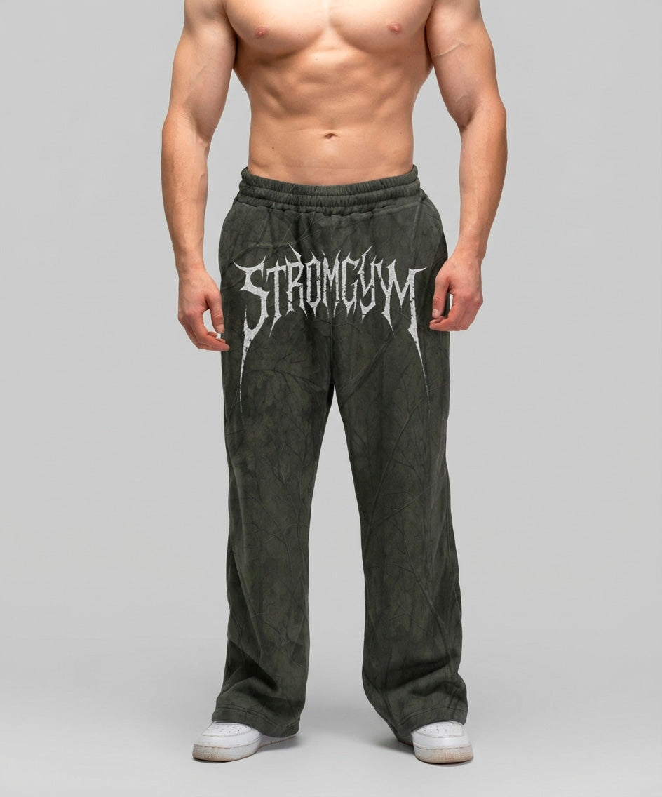 Nightfall Green Baggie Pant