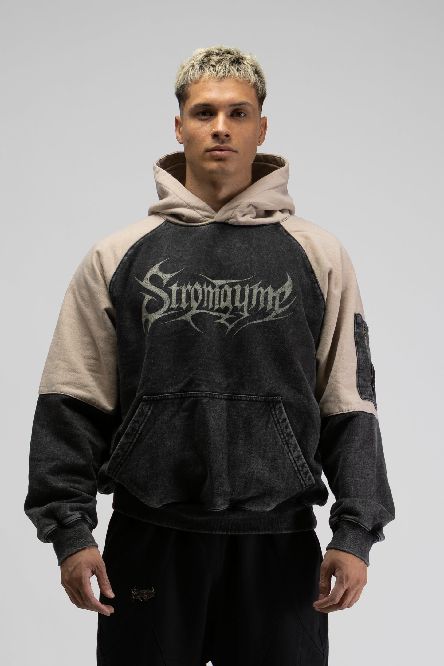 Alter hoodie Black/Beige