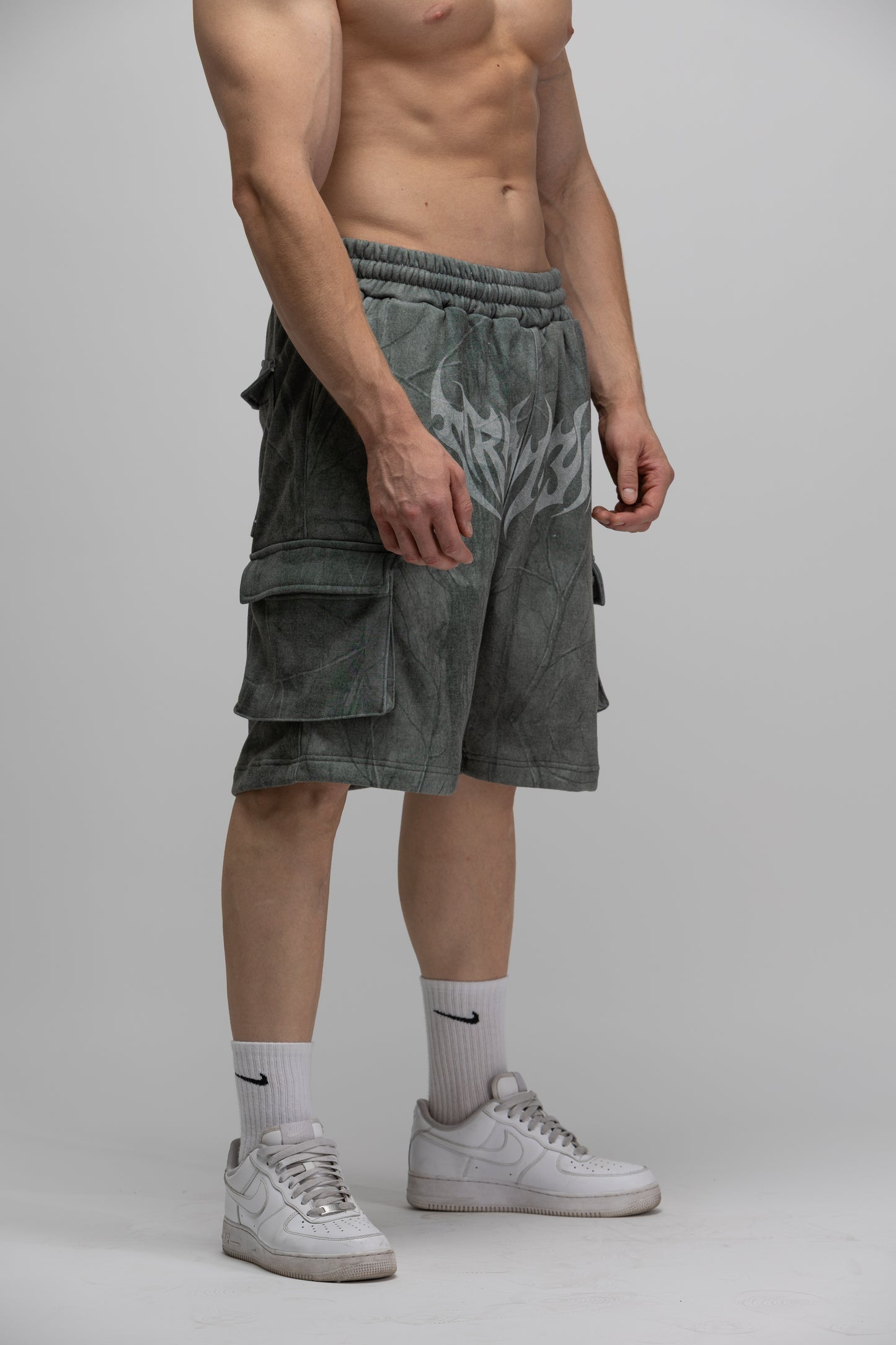 Cargo Green Camo Short