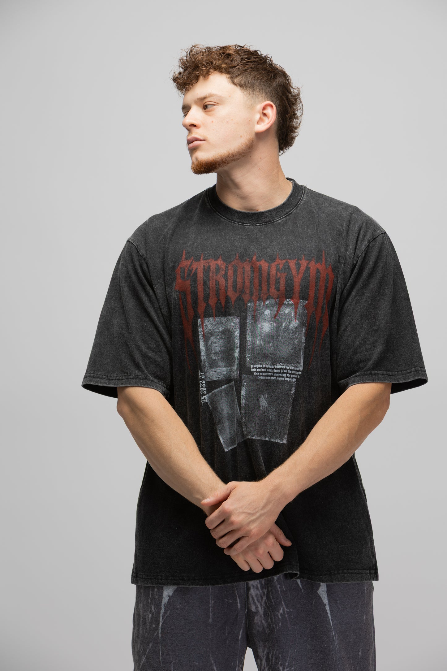 Signal Black Oversize Tee