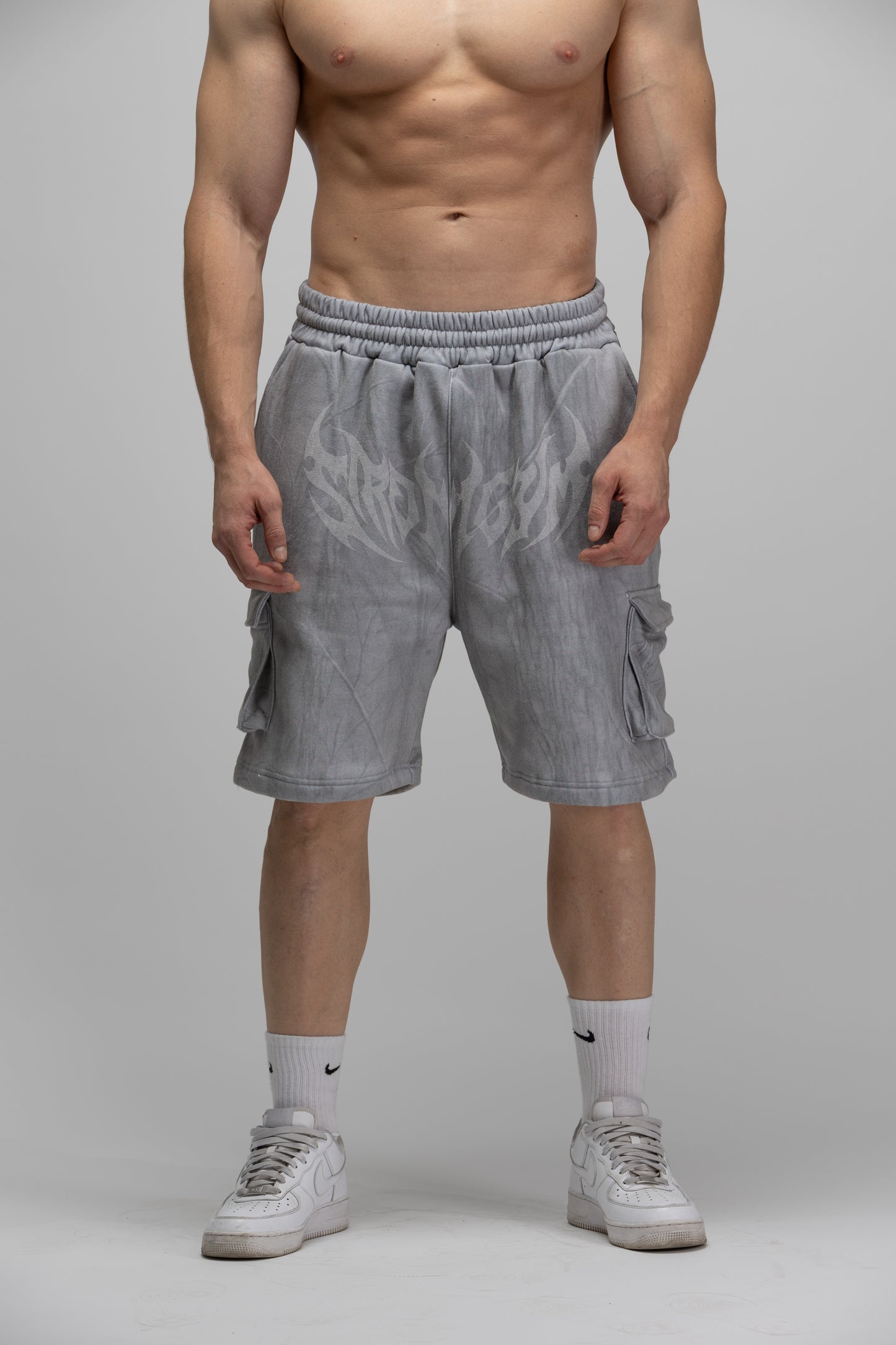 Cargo Grey Camo Short