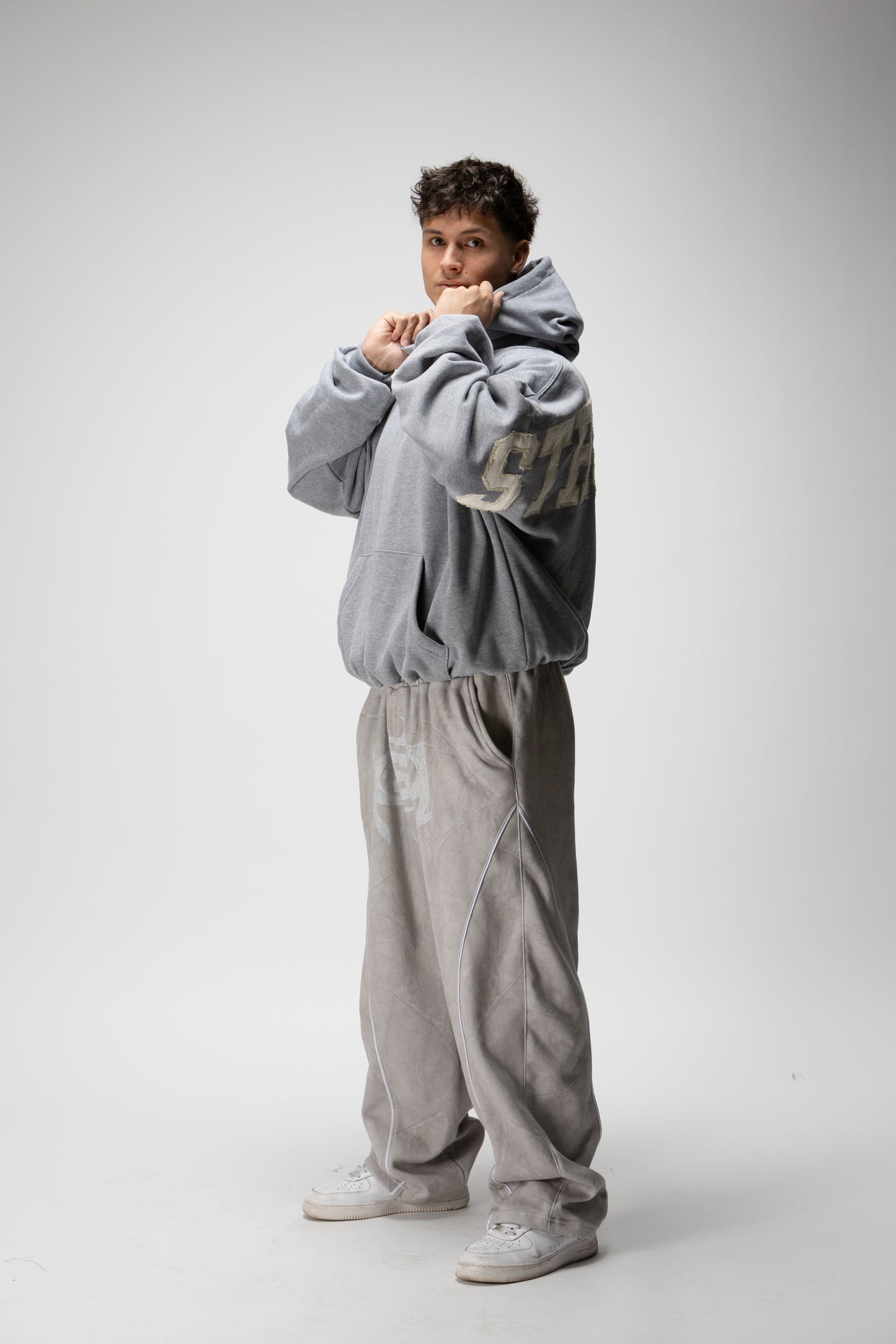 Grey Icon Hoodie