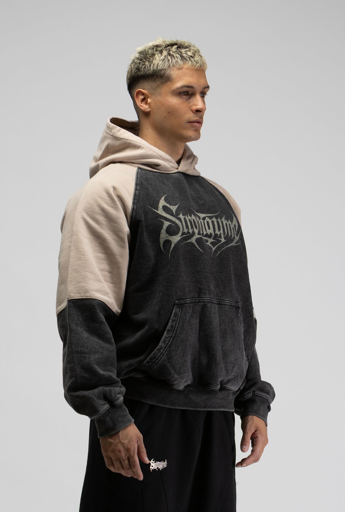 Alter hoodie Black/Beige