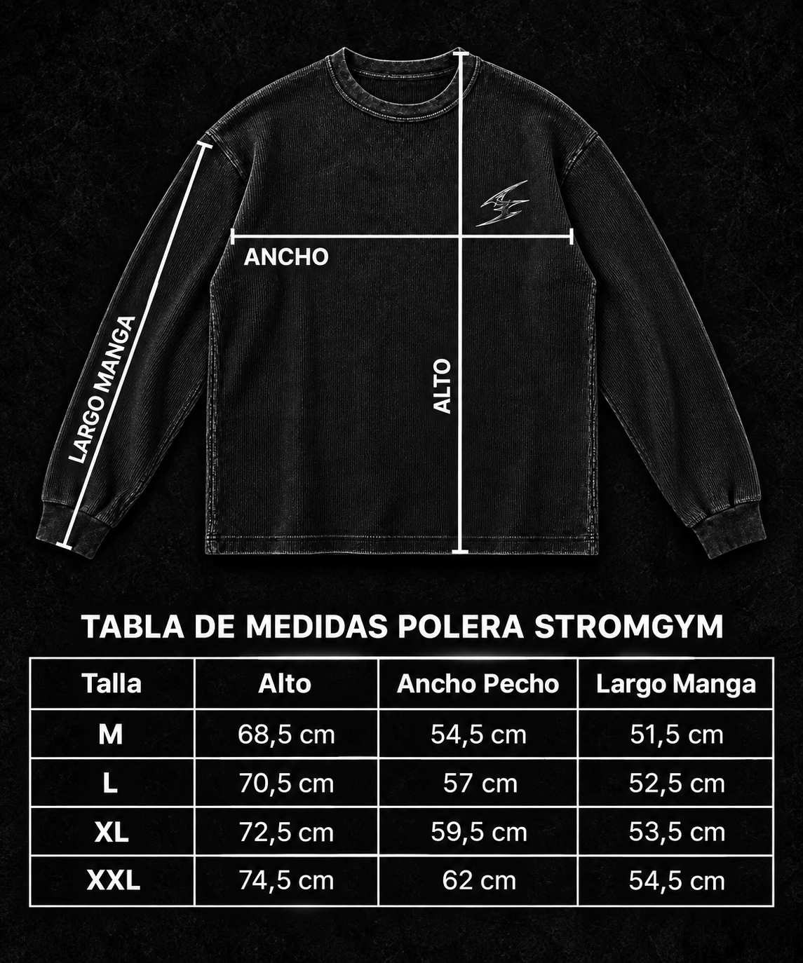 Guía de tallas